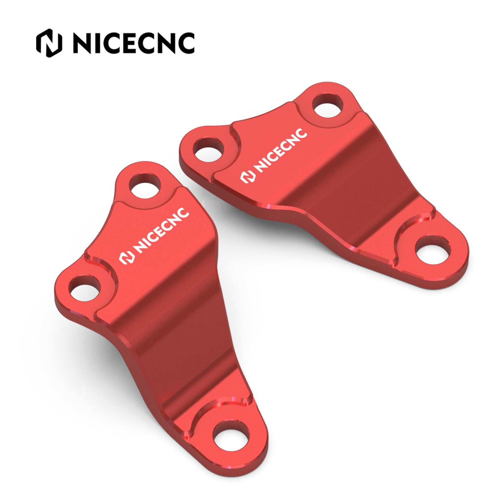 2 PCS ATV Engine Hanger Brackets For Honda TRX450R 2004-2005
