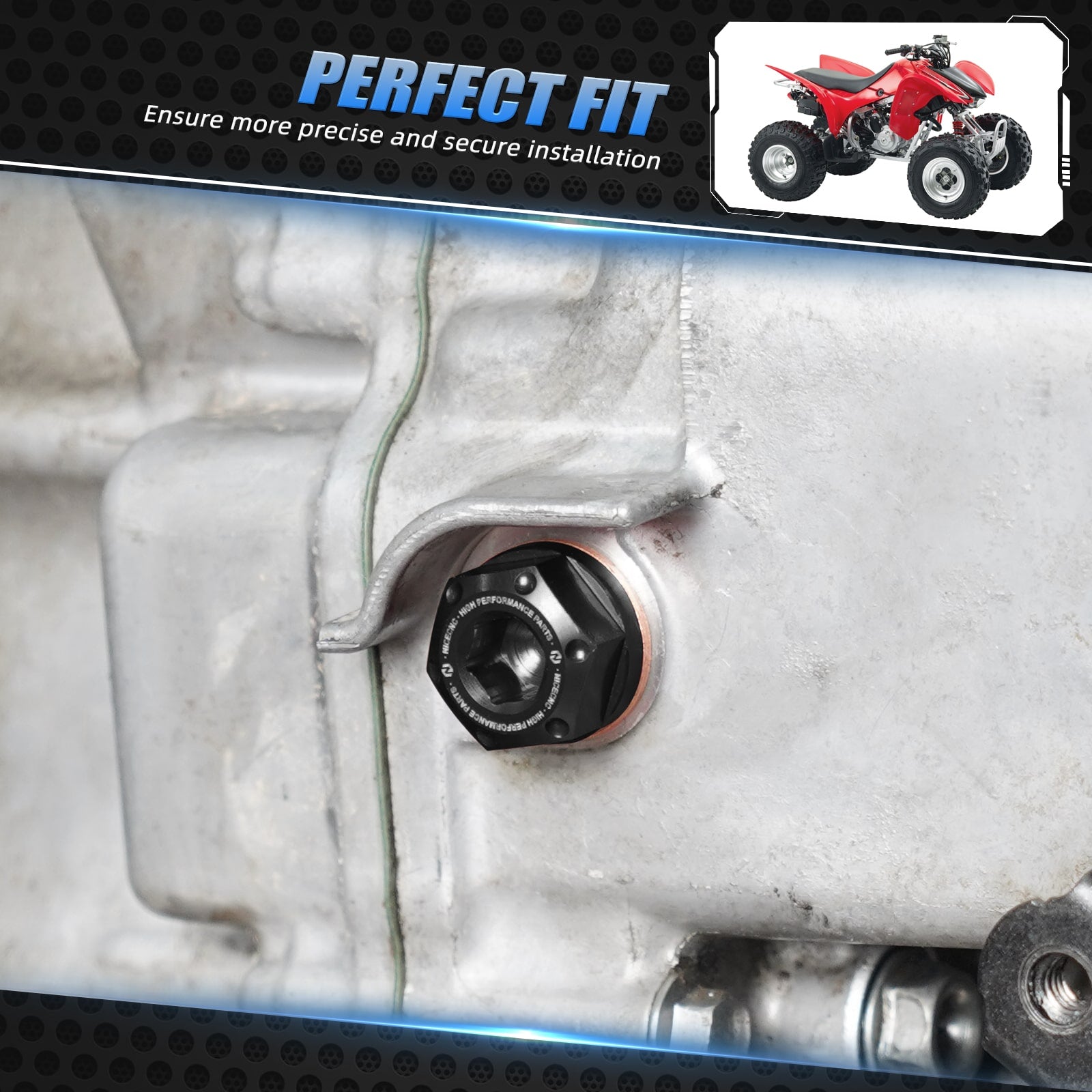 Magnetische Ölablassschraube Stecker für Honda TRX450R TRX250X TRX90X