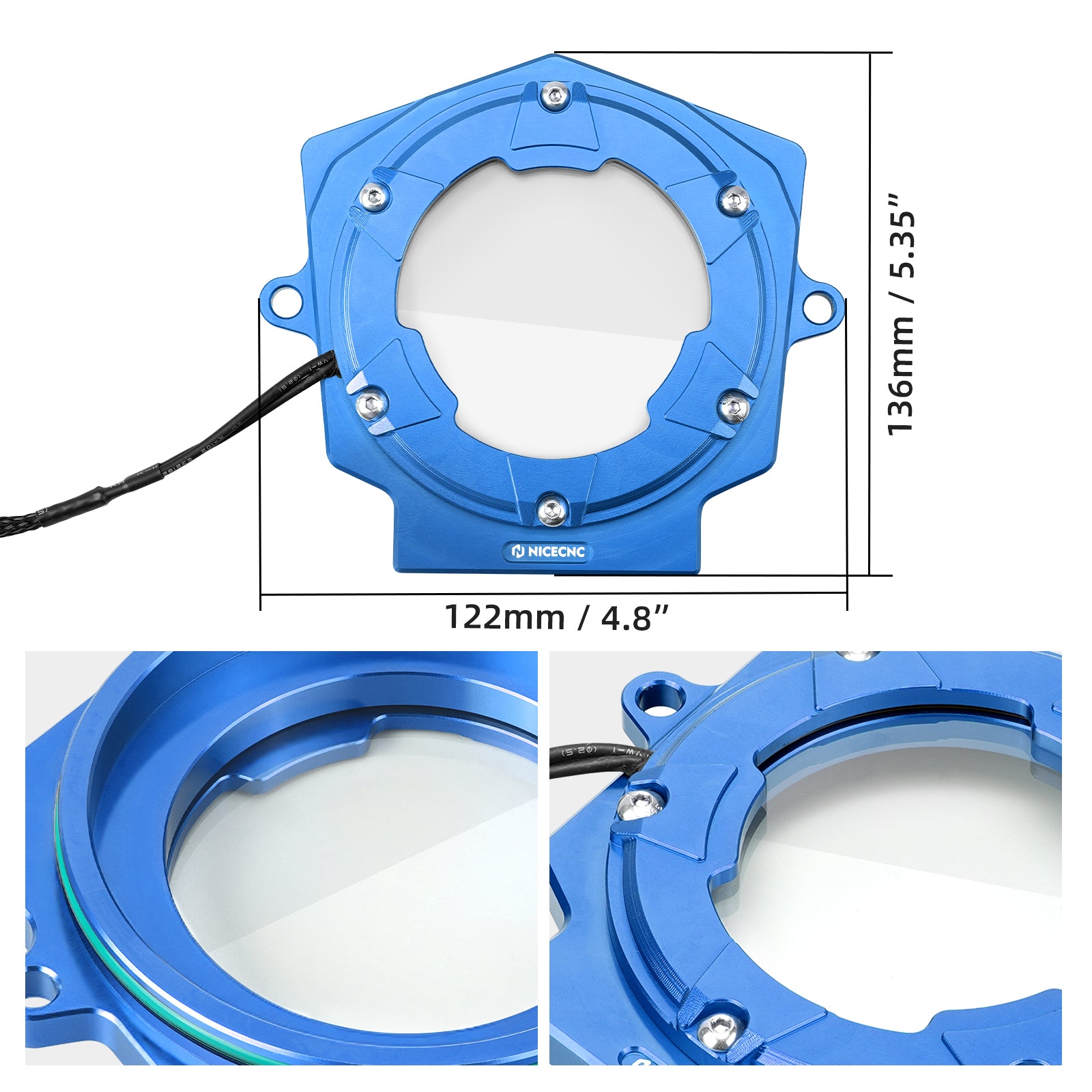 Klare Nockenwellen-Zylinderkopf Abdeckung Für Yamaha Raptor 700 2006-2024