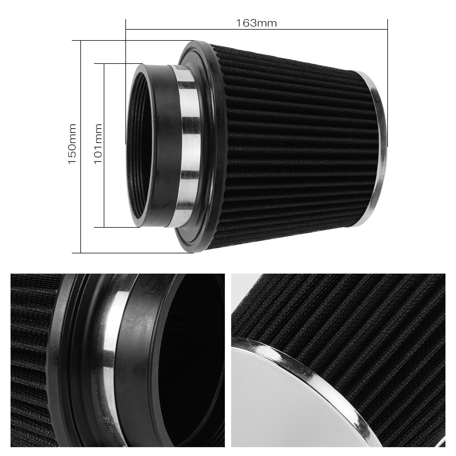Luftfilter Ansaugreiniger für Yamaha YFZ450R 2009-2025
