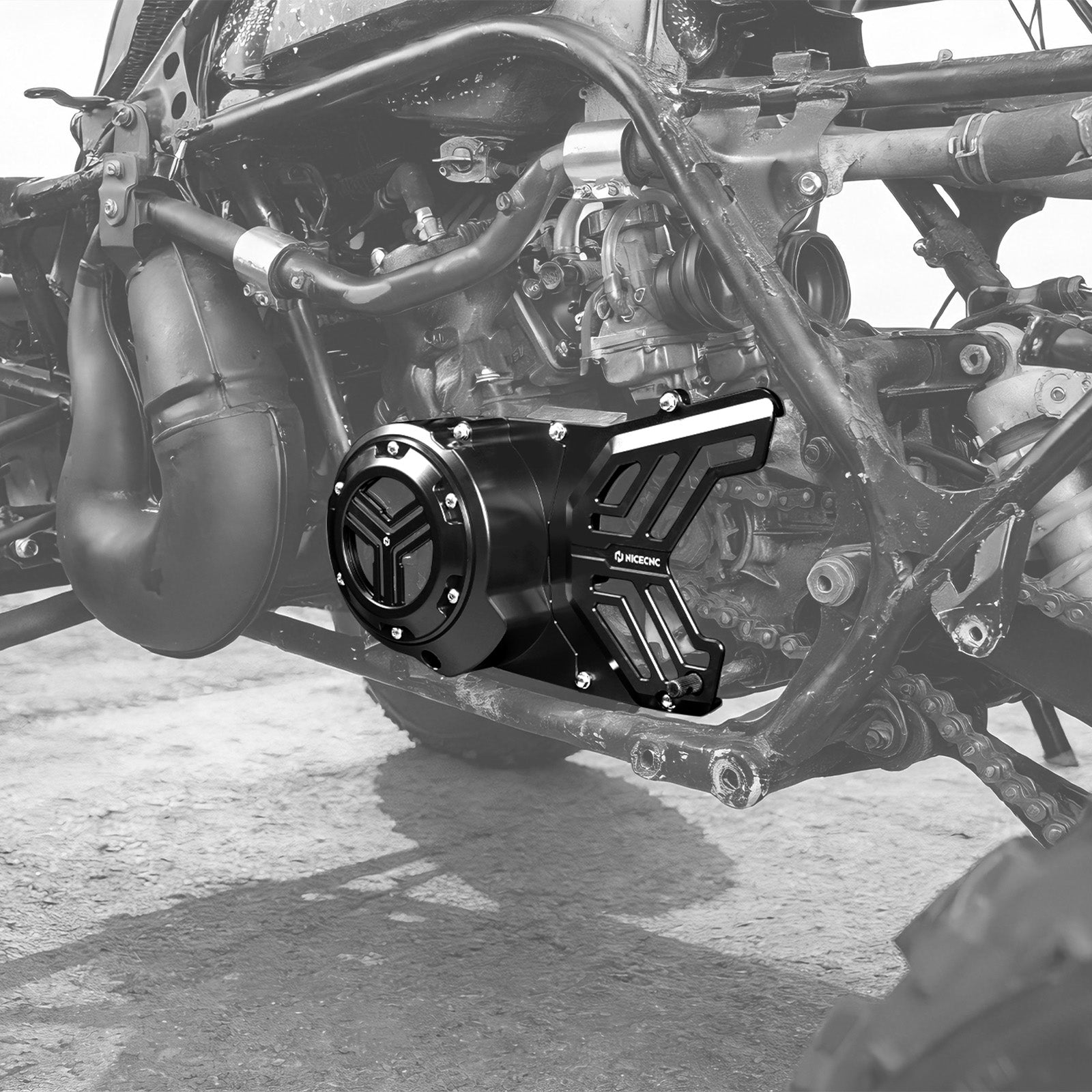 ATV Motor-Statorabdeckung für Yamaha Banshee 350 1987–2006