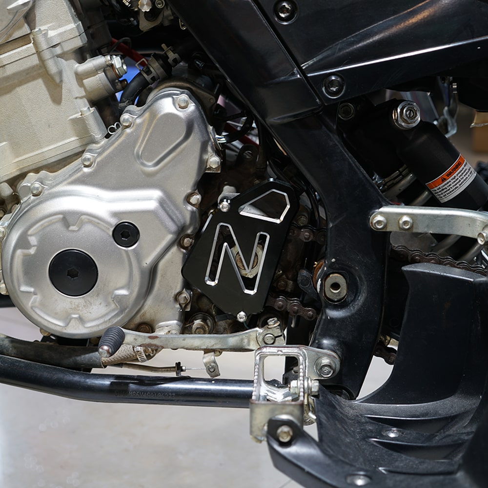 Motorgehäuseschutz Kettenradschutz für Yamaha Raptor 700 2006-2023