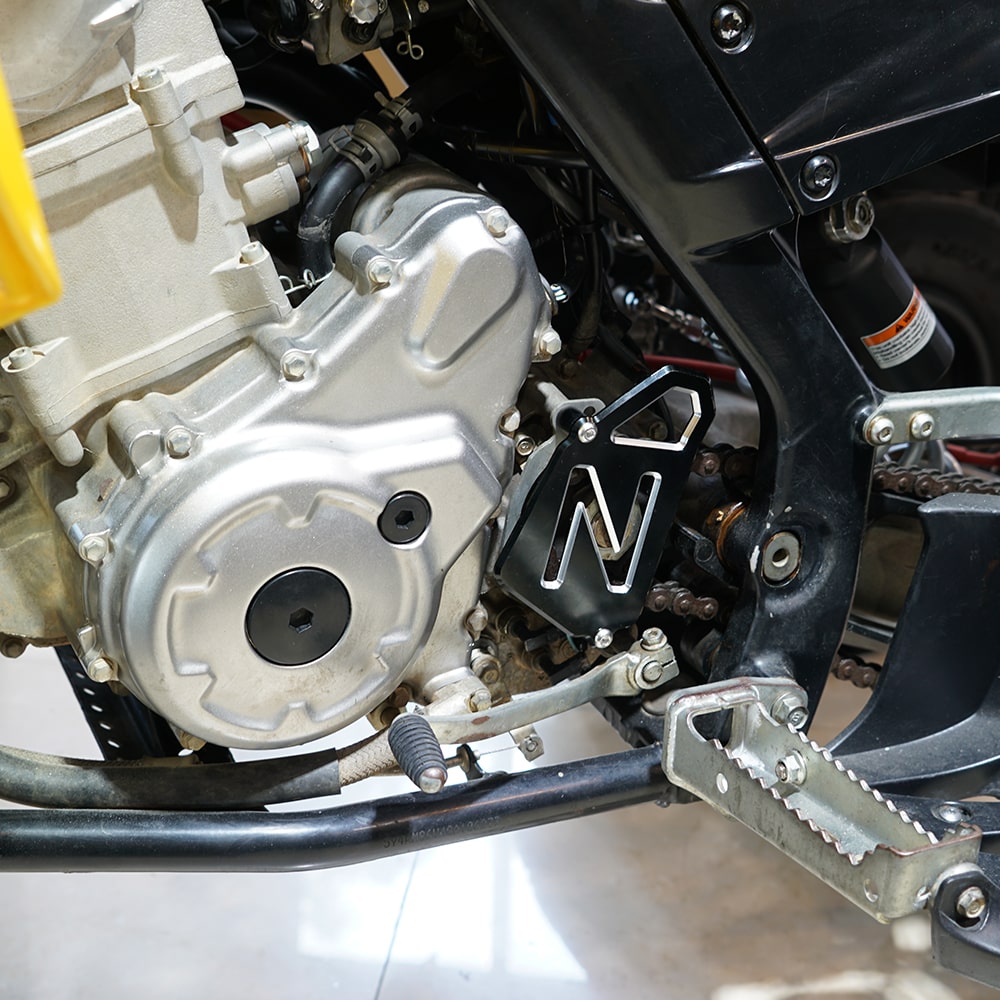 Motorgehäuseschutz Kettenradschutz für Yamaha Raptor 700 2006-2023