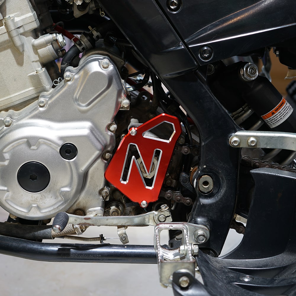 Motorgehäuseschutz Kettenradschutz für Yamaha Raptor 700 2006-2023