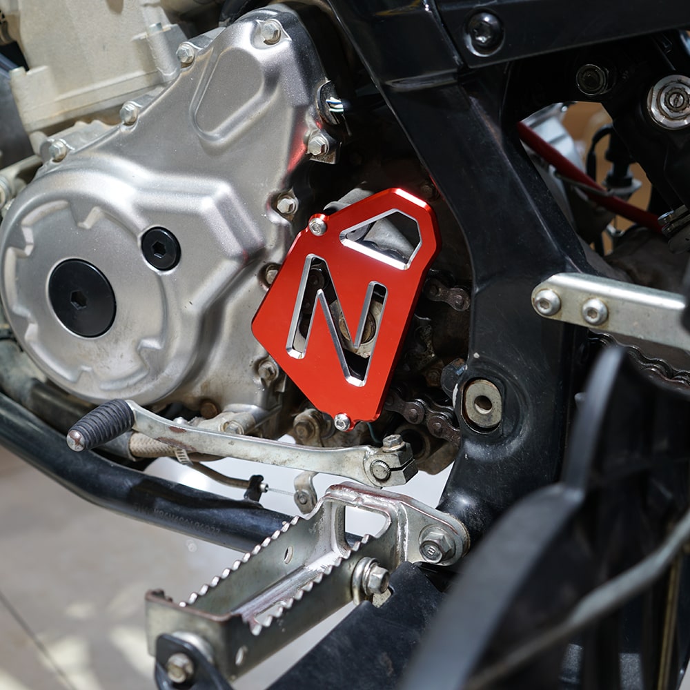 Motorgehäuseschutz Kettenradschutz für Yamaha Raptor 700 2006-2023