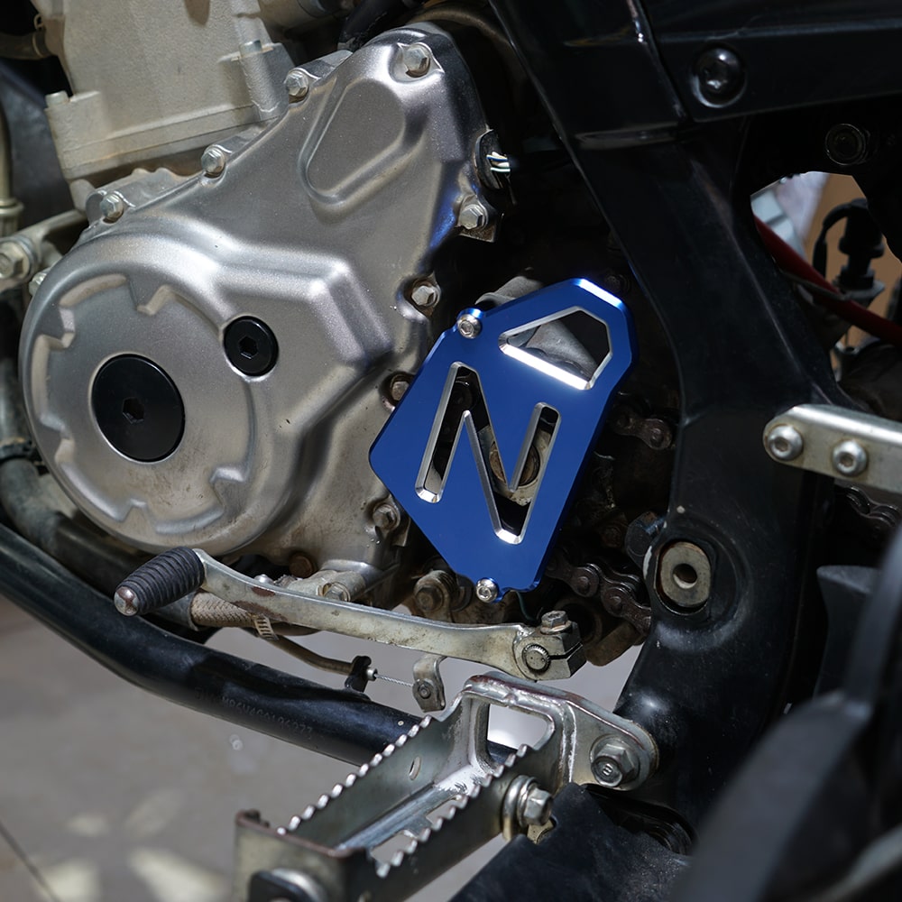 Motorgehäuseschutz Kettenradschutz für Yamaha Raptor 700 2006-2023