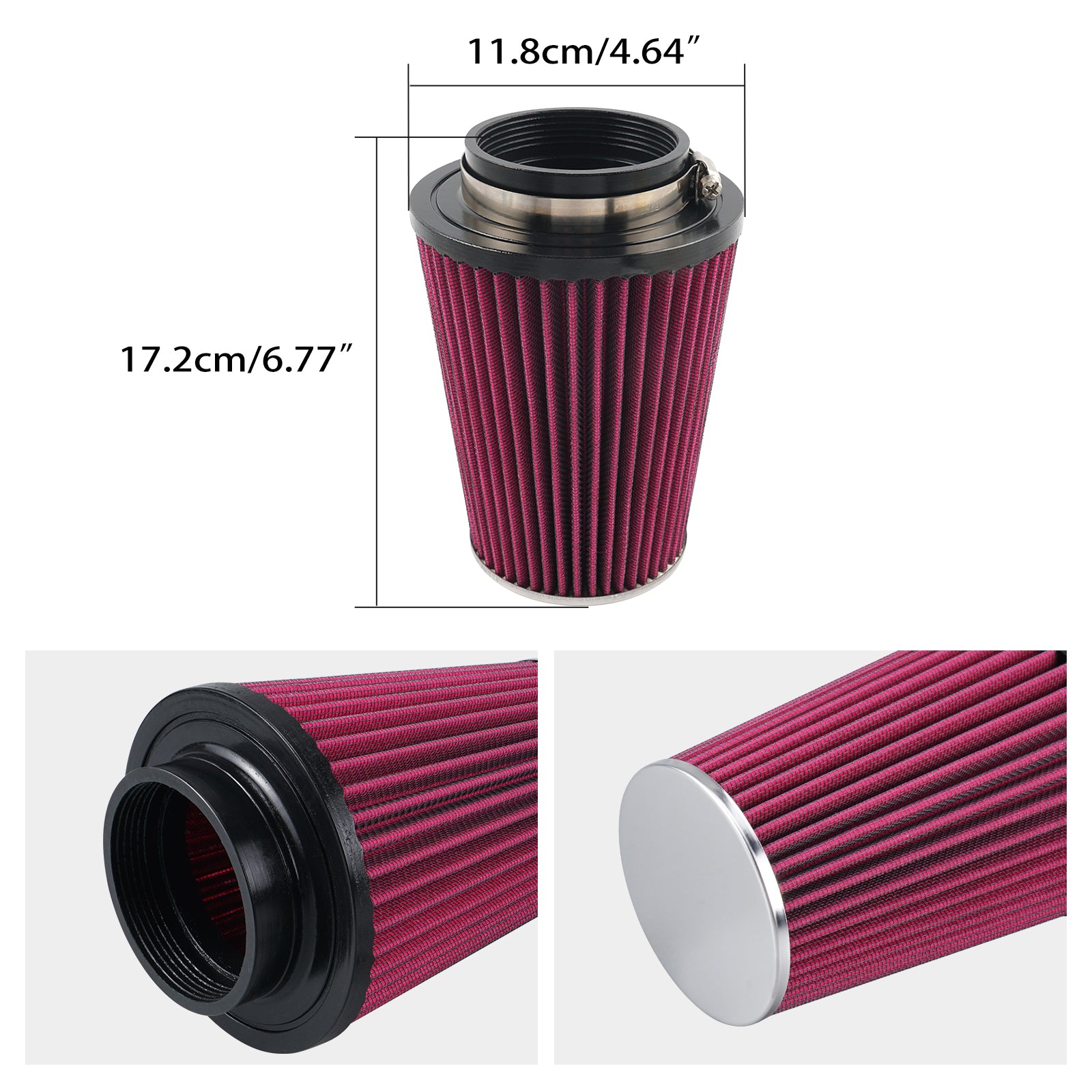 High Flow Luftfilter Reiniger Für Yamaha Raptor 700 700R YFM700R 2006-2024