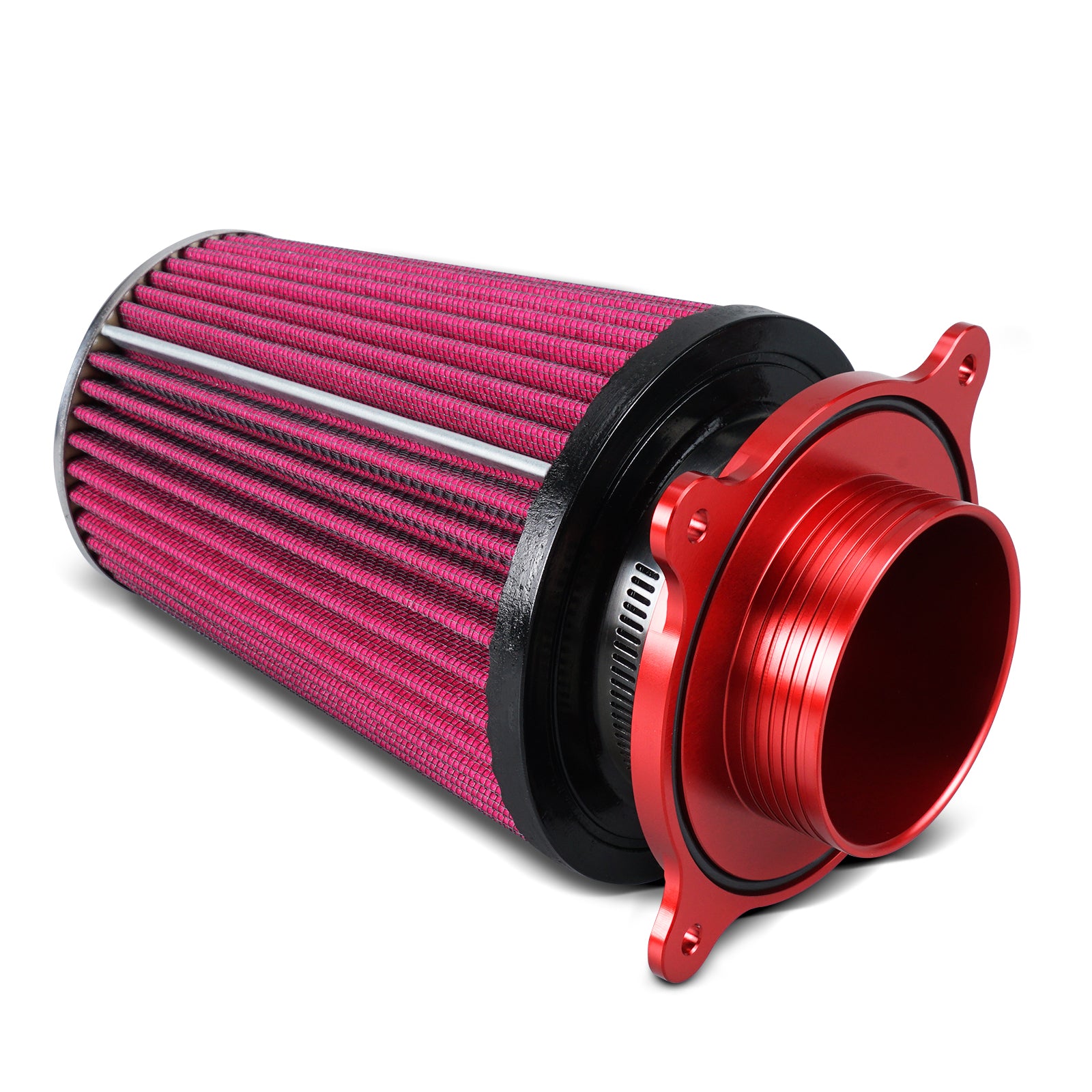 ATV Luftfiltereinlass mit Halter Adapter für Yamaha Raptor 700 2006-2024