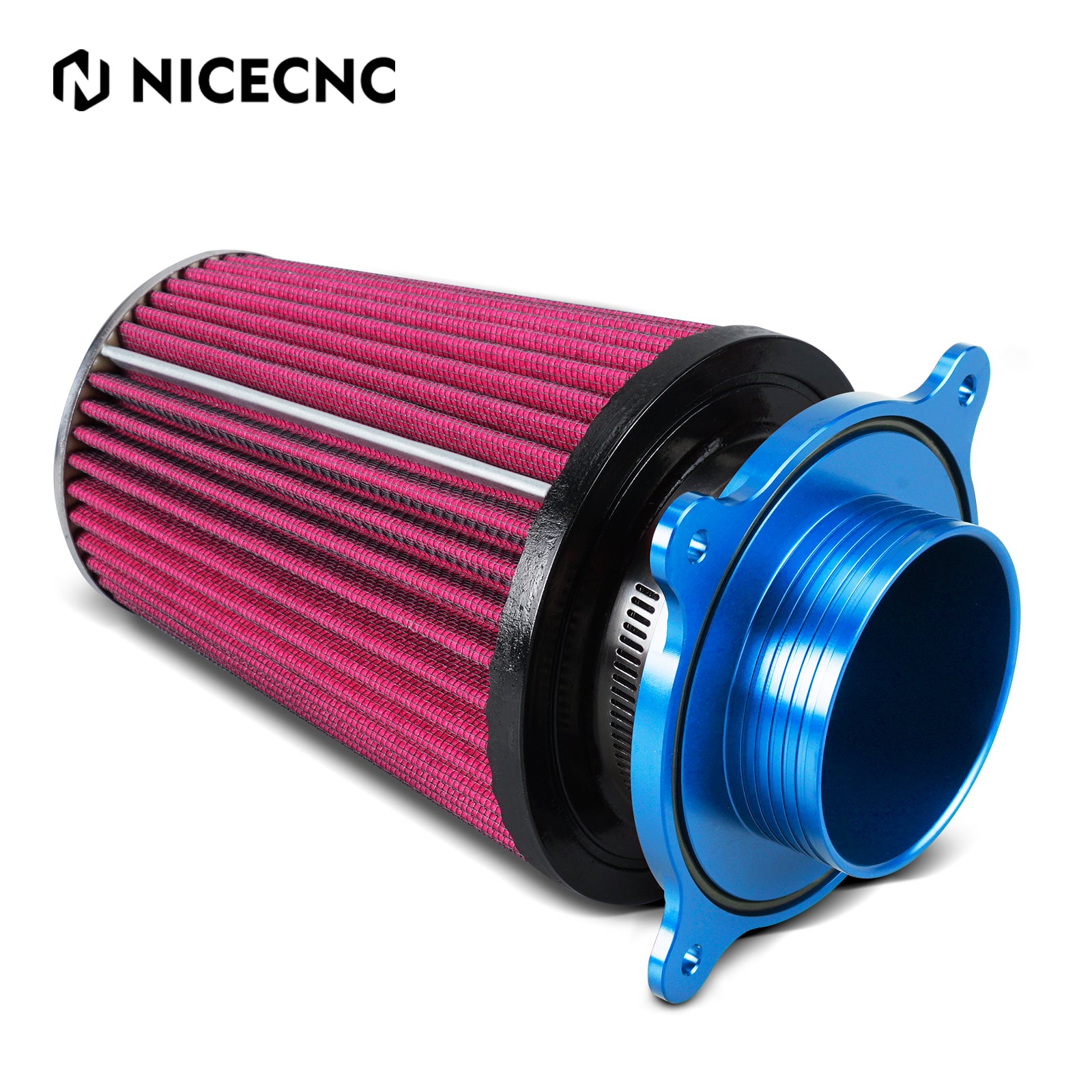 ATV Luftfiltereinlass mit Halter Adapter für Yamaha Raptor 700 2006-2024