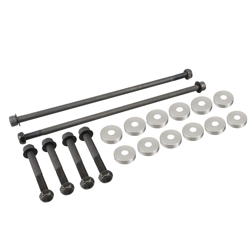 Oberen + Unteren A-Arm Schrauben Staub Abdeckung Kappen Scheiben Kit Für Yamaha YFZ450R