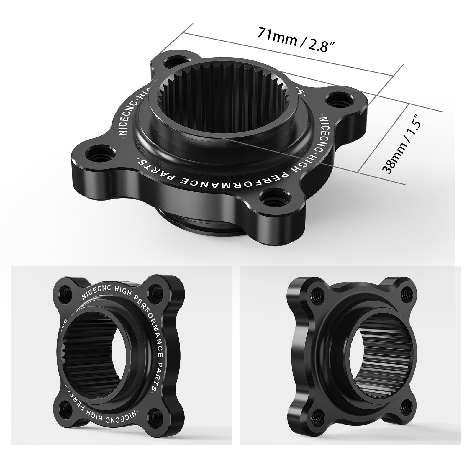 ATV Hinten Bremsscheibe Disc Hub Halterung Für Yamaha Blaster 200