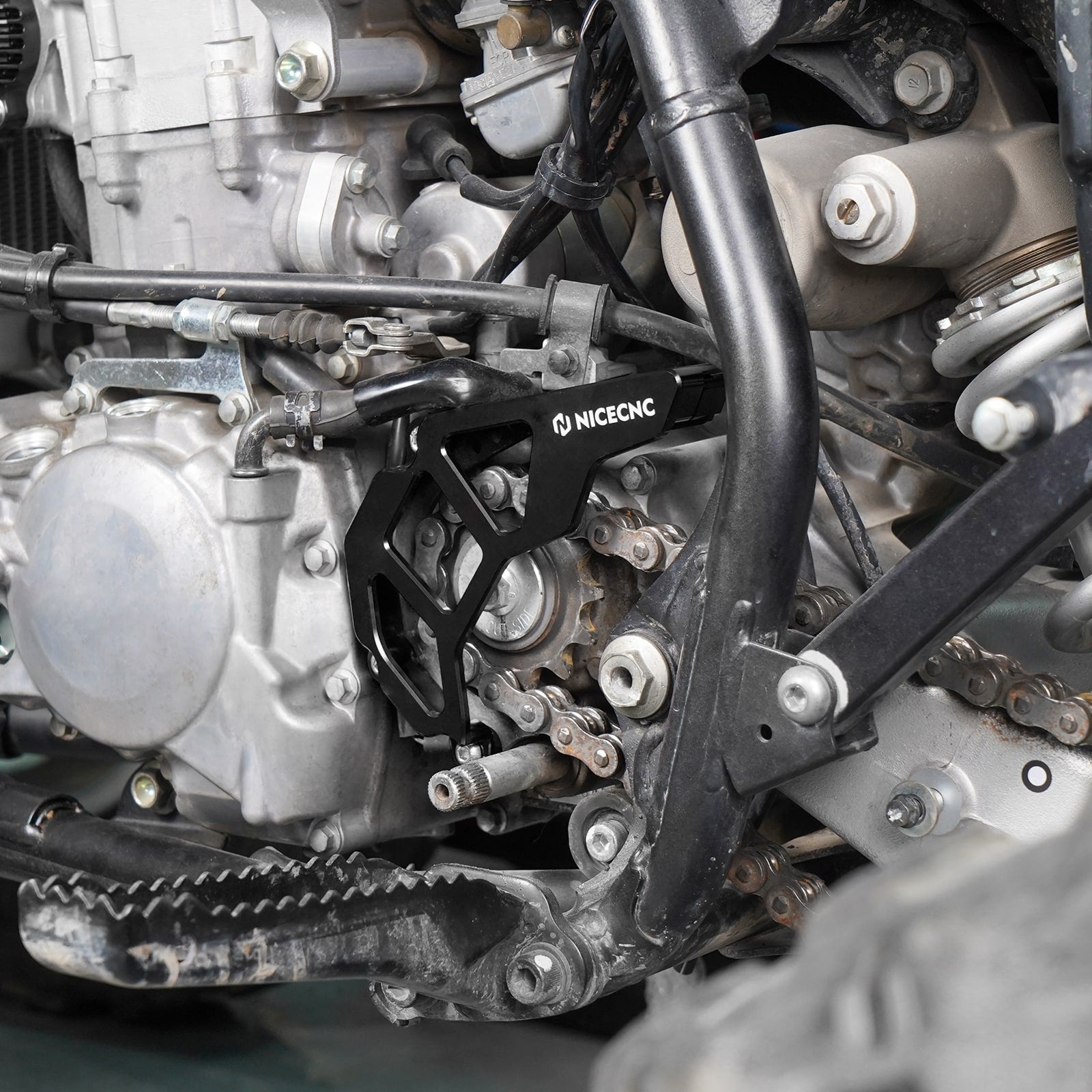 Motor Kette Ritzel Abdeckung Fall Saver Für Honda TRX450R TRX450ER