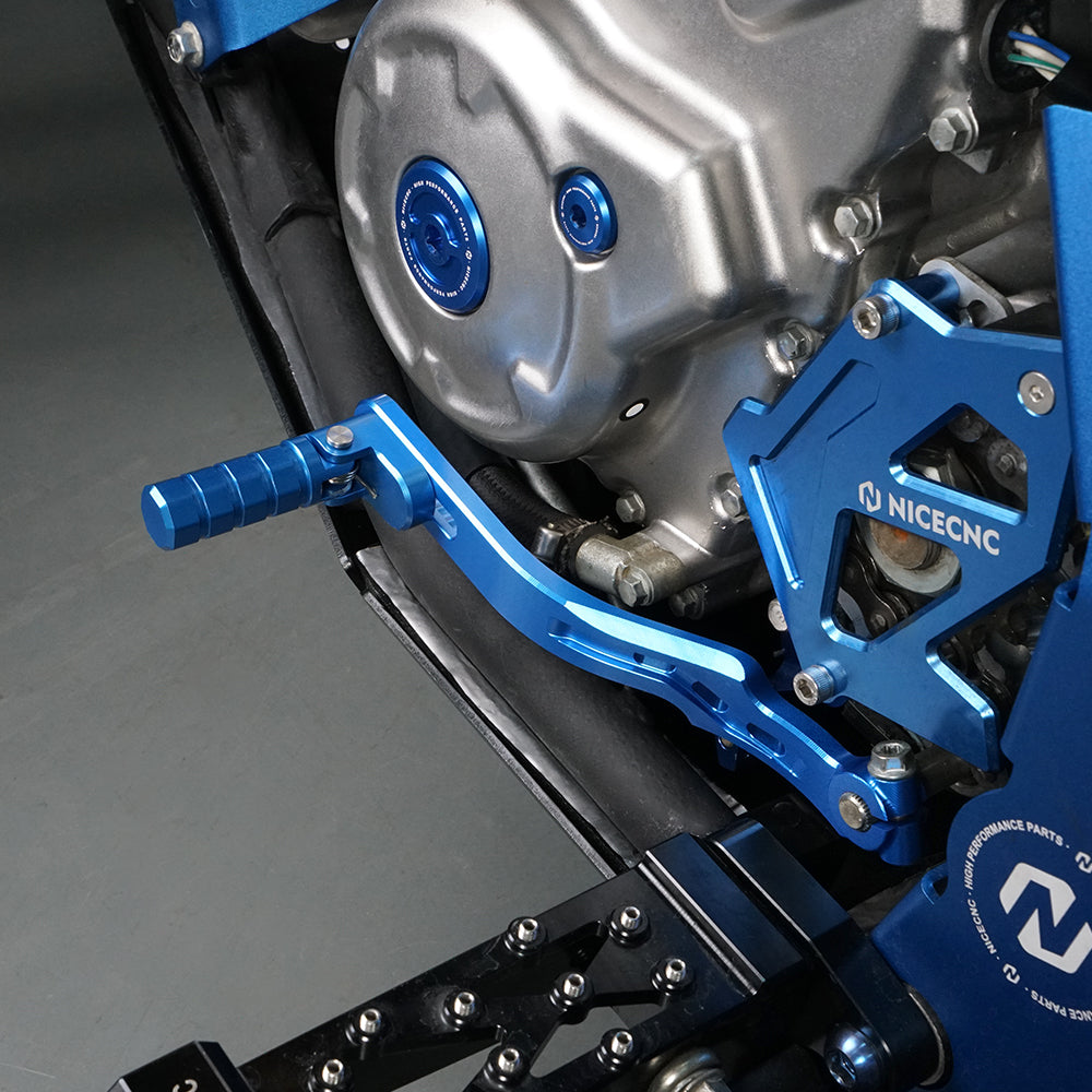 ATV-Klappschalthebel + verstellbares hinteres Fußbremspedal für Yamaha Raptor 700 R 13-26