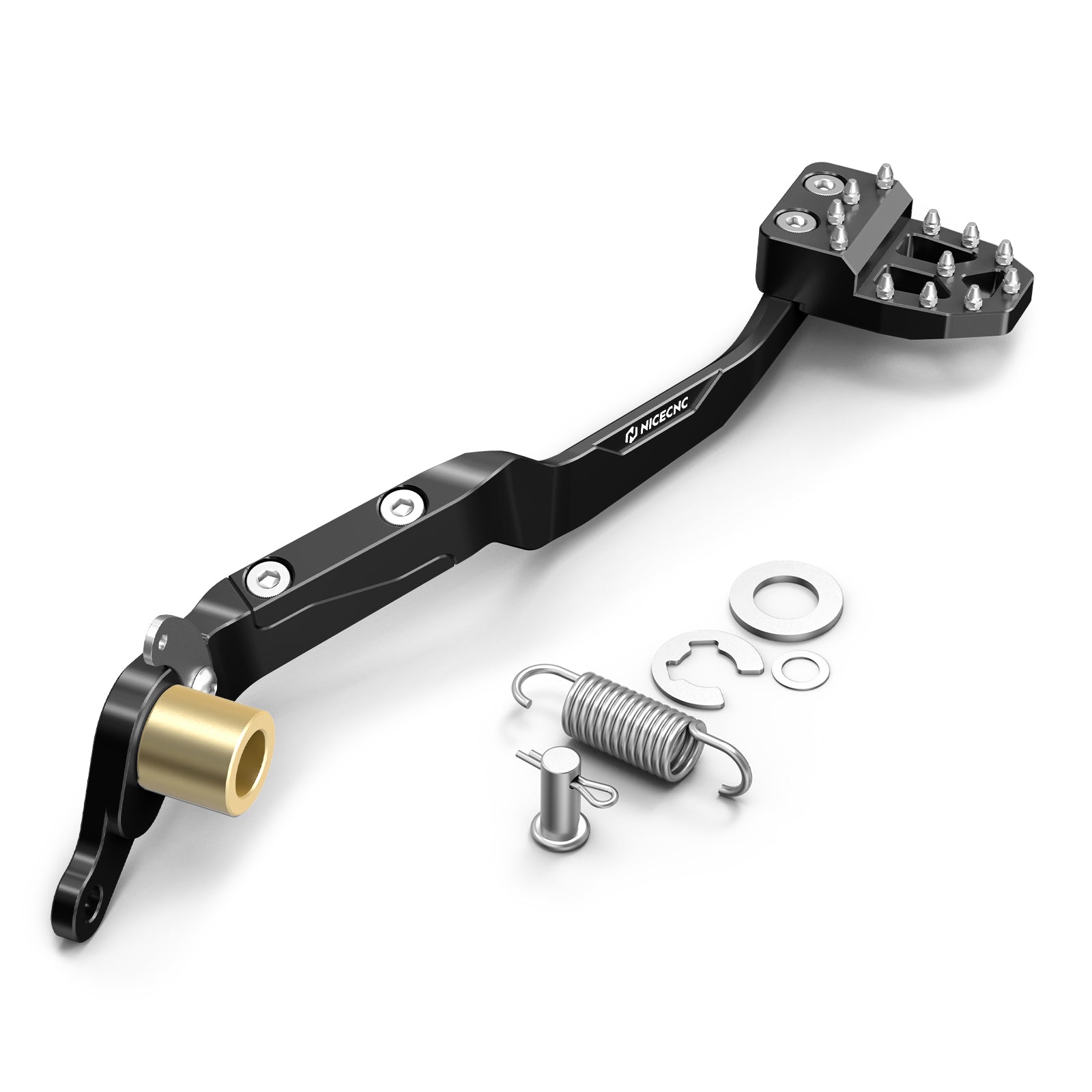 Verstellbarer Hinterrad-Fußbremshebel für Yamaha Banshee 350 1987–2006