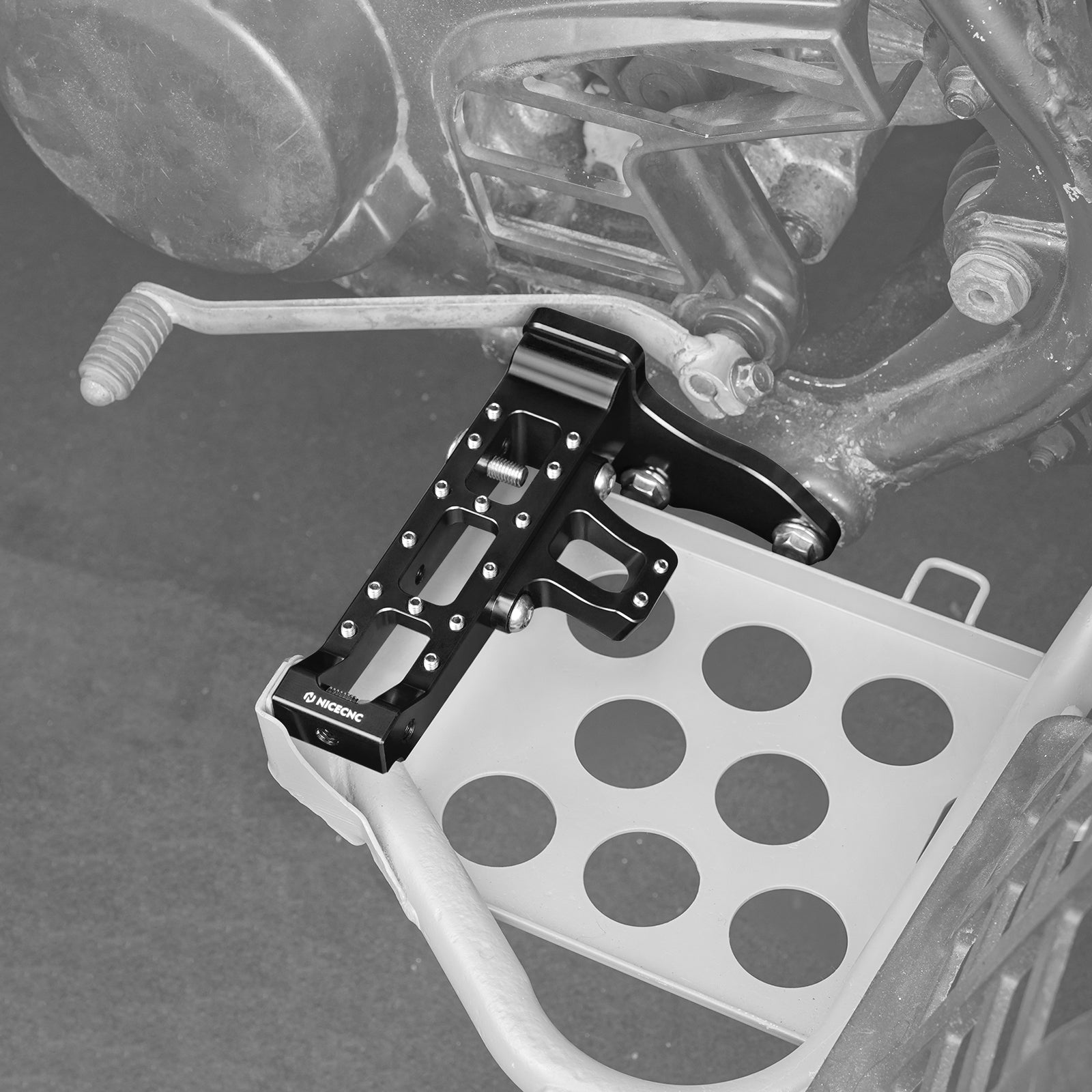 Verlängerte, breitere Fußrasten/Pedale für Yamaha Banshee 350 (1987–2006)