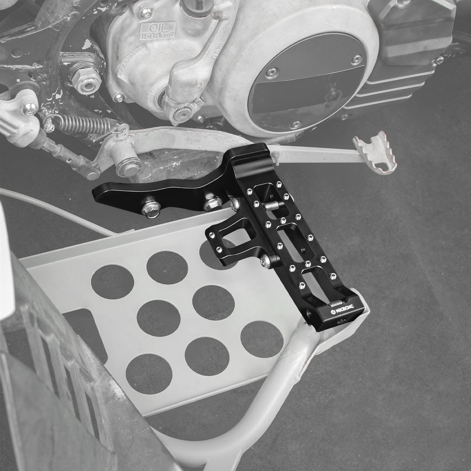 Verlängerte, breitere Fußrasten/Pedale für Yamaha Banshee 350 (1987–2006)