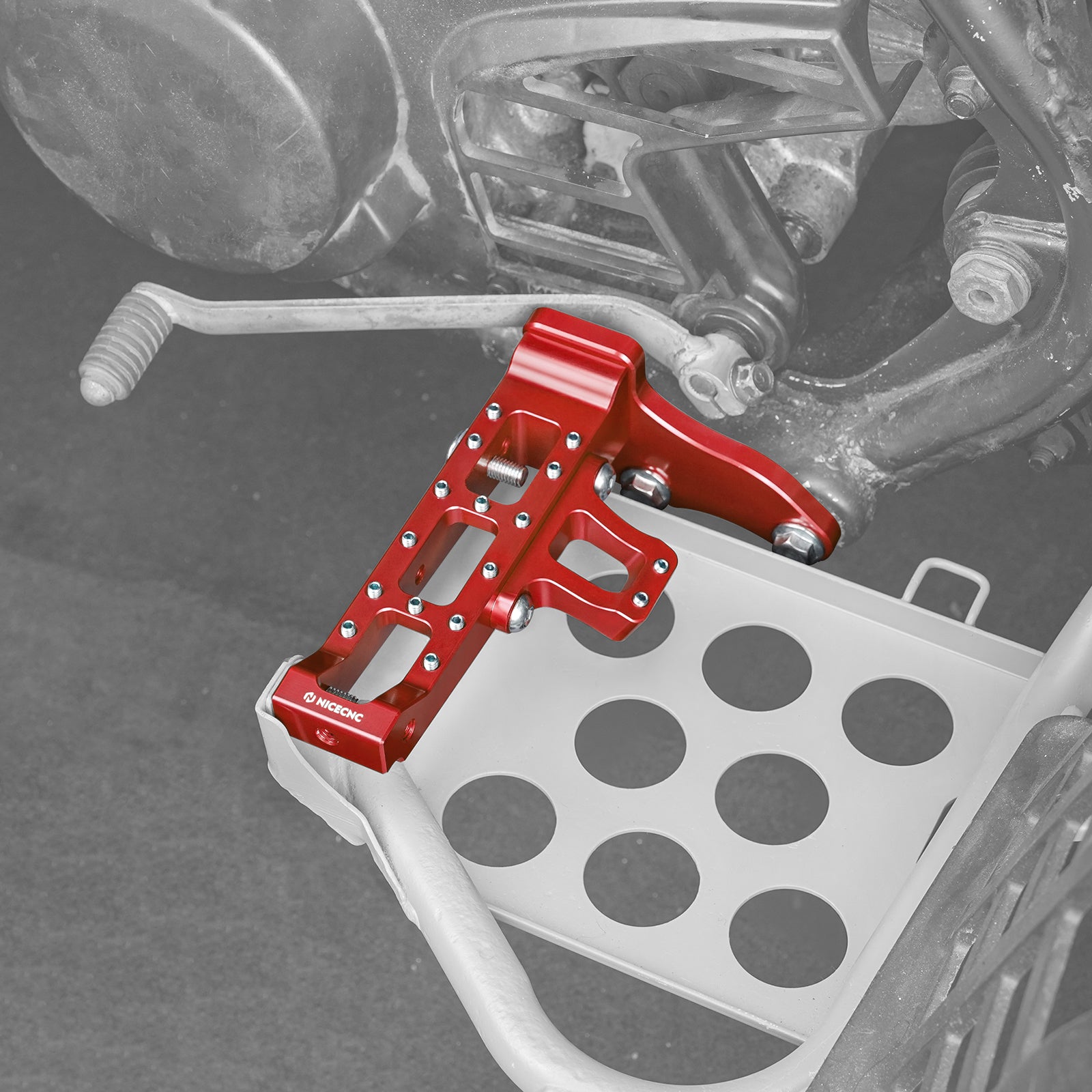 Verlängerte, breitere Fußrasten/Pedale für Yamaha Banshee 350 (1987–2006)