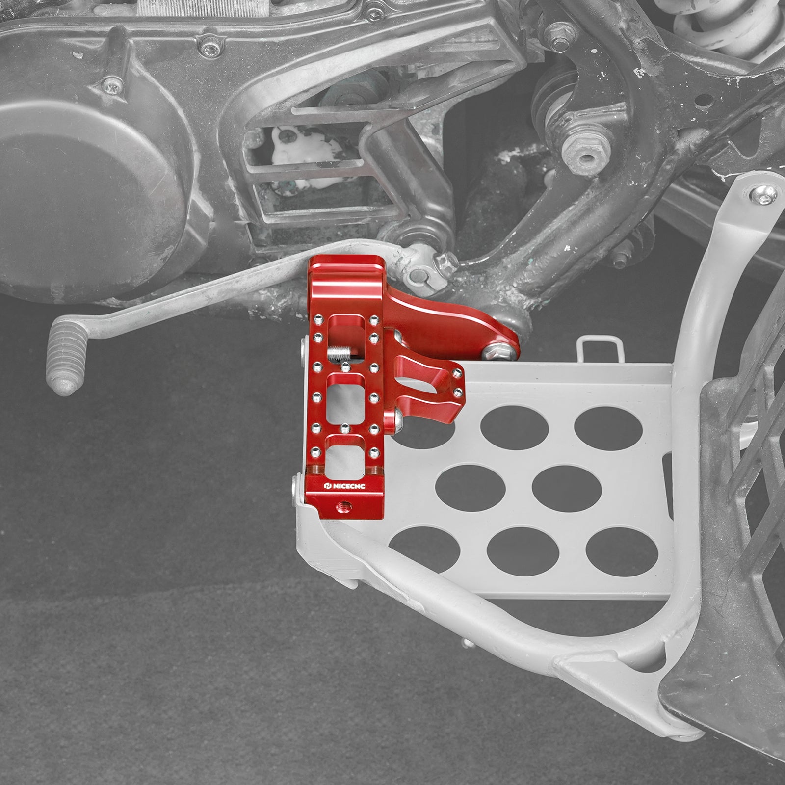 Verlängerte, breitere Fußrasten/Pedale für Yamaha Banshee 350 (1987–2006)