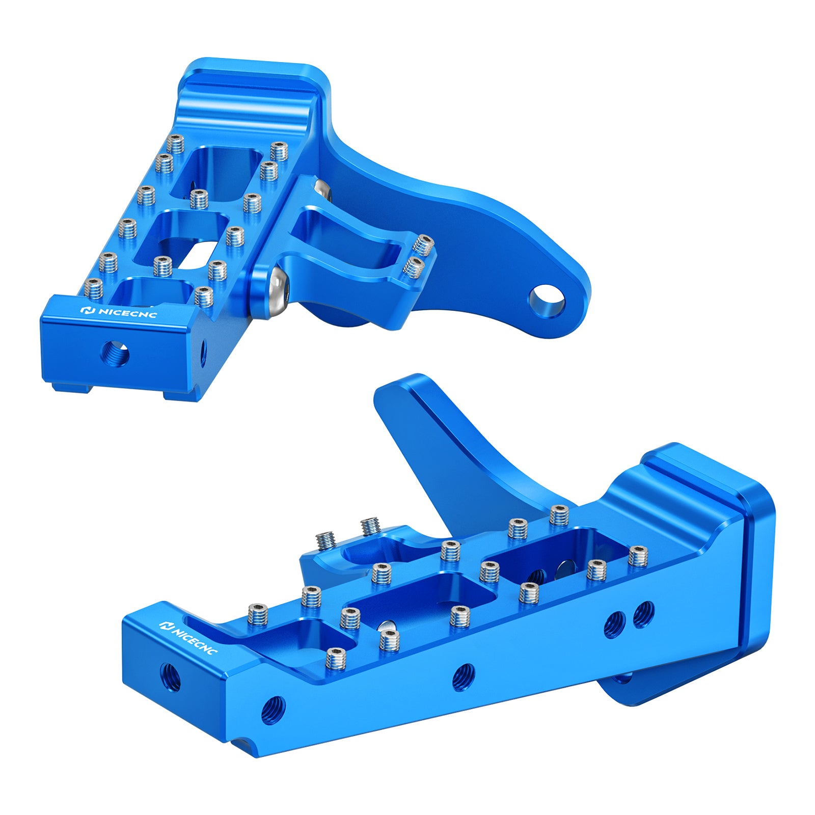 Verlängerte, breitere Fußrasten/Pedale für Yamaha Banshee 350 (1987–2006)