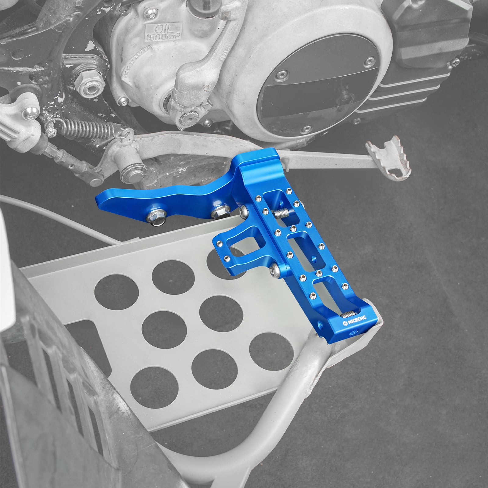 Verlängerte, breitere Fußrasten/Pedale für Yamaha Banshee 350 (1987–2006)