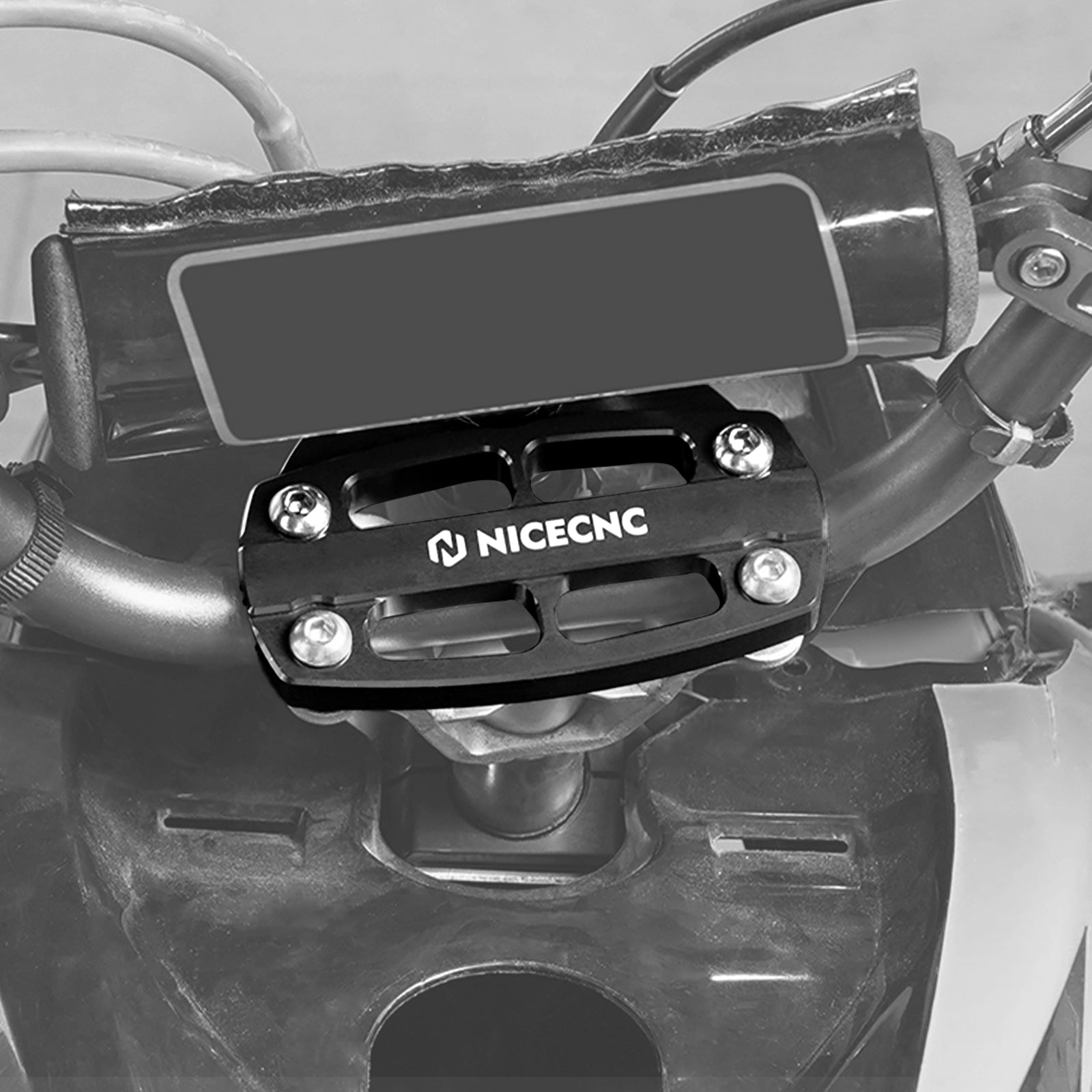 ATV-Lenkerklemme mit Schlüsselschutz für Yamaha Raptor 700 2006-2023