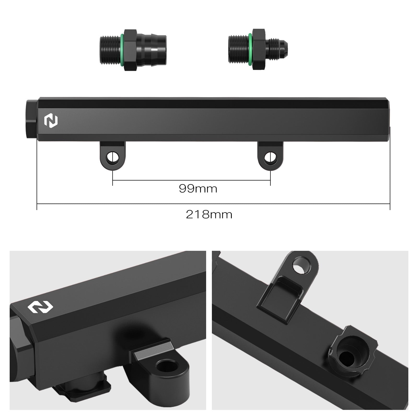 UTV Kraftstoffschienen-Kit für Can-Am Maverick X3 Turbo 2017-2023