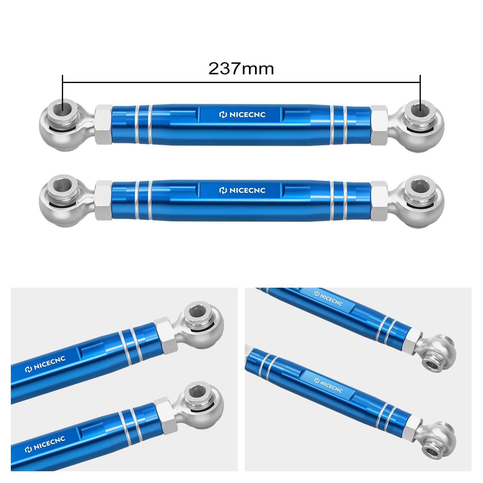 Einstellbare Stabilisator Vorne Stabilisator Ende Links Für Polaris RZR Turbo R 4 / RZR Pro R 4