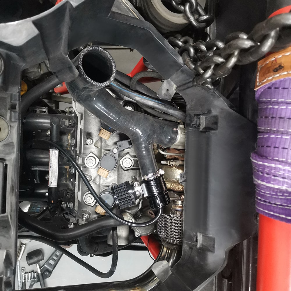 UTV Verbesserte BOV Blow Off Ventil Kit Einstellbare Druck Release Für Can-Am X3