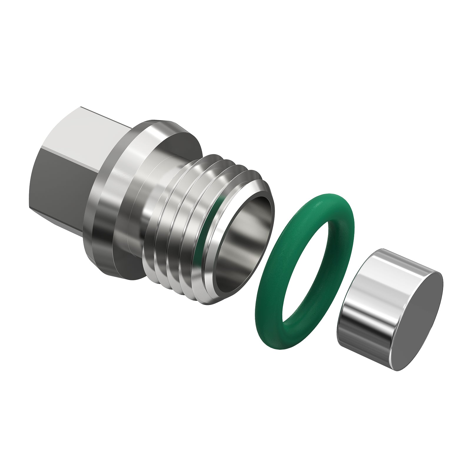 Magnetische Ölablassschraube für vorderes Differential für Can-Am X3 Defender HD10 Commander 1000R