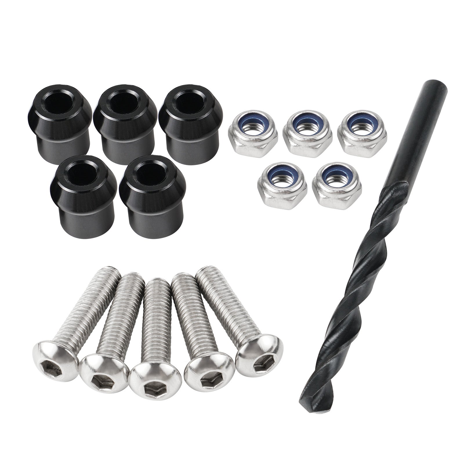 Abnehmbare UTV Hood Scoop Facia Abdeckung Reparatur Kit Für Can-Am X3