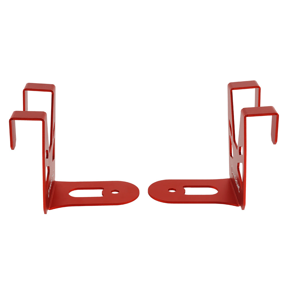 Paar UTV Kühler Halten Unten Klammern Montieren Für Polaris RZR XP / XP 4 Turbo