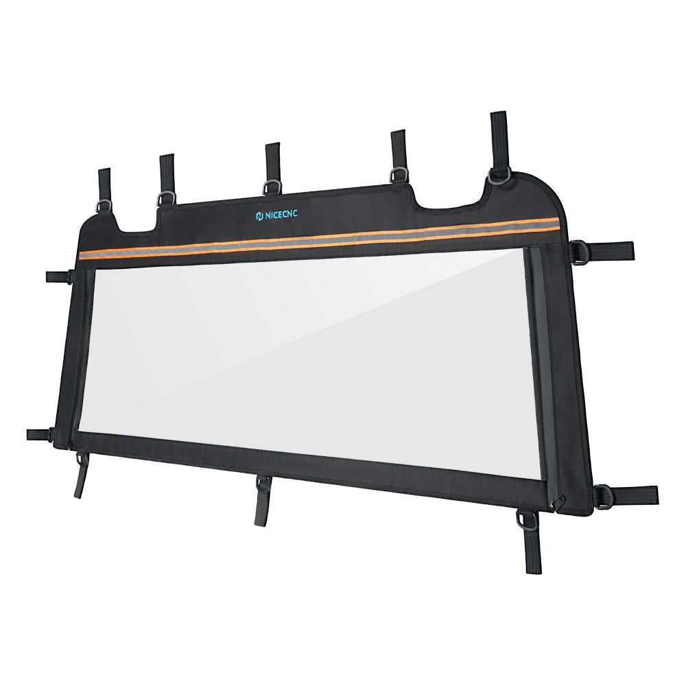 Wasserdichter UTV Heckscheiben-Klarsicht-Panel-Schutz für Polaris RZR XP 1000 TURBO 2016-2023