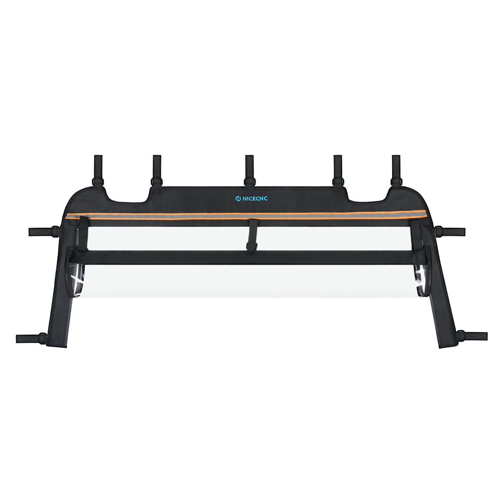 Wasserdichter UTV Heckscheiben-Klarsicht-Panel-Schutz für Polaris RZR XP 1000 TURBO 2016-2023