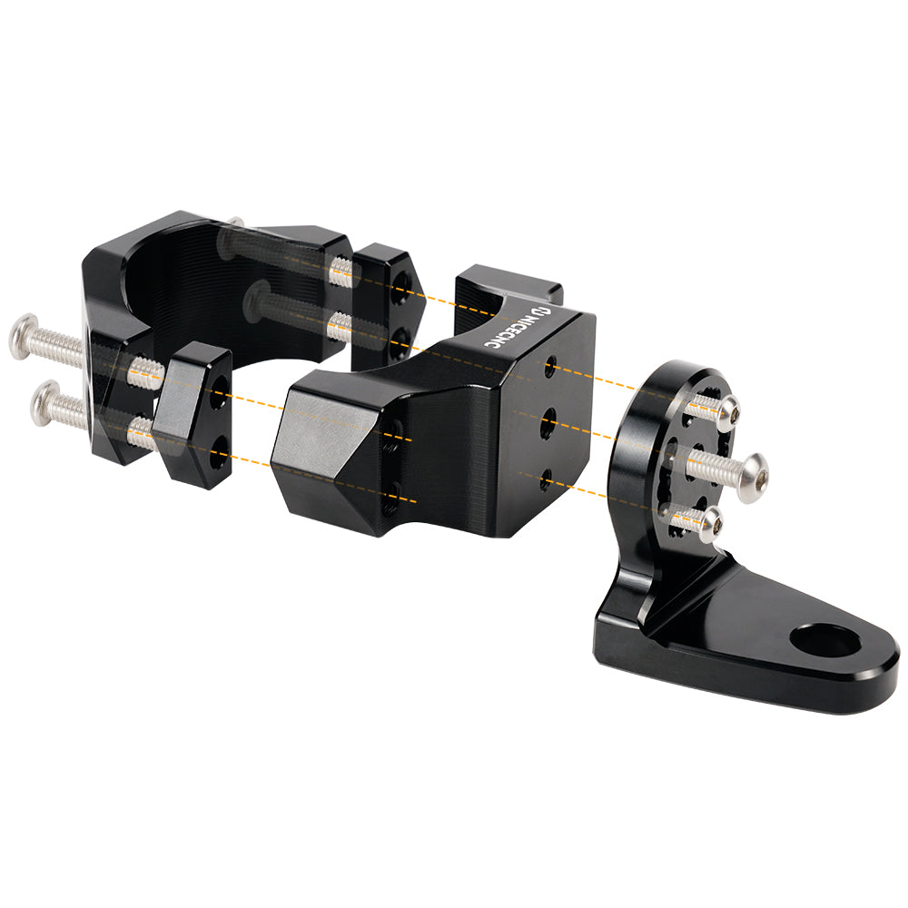 Peitsche Licht Fahnenmast Licht Halterung Einstellbar Für 1,75-2 "Roll Käfig UTV ATV