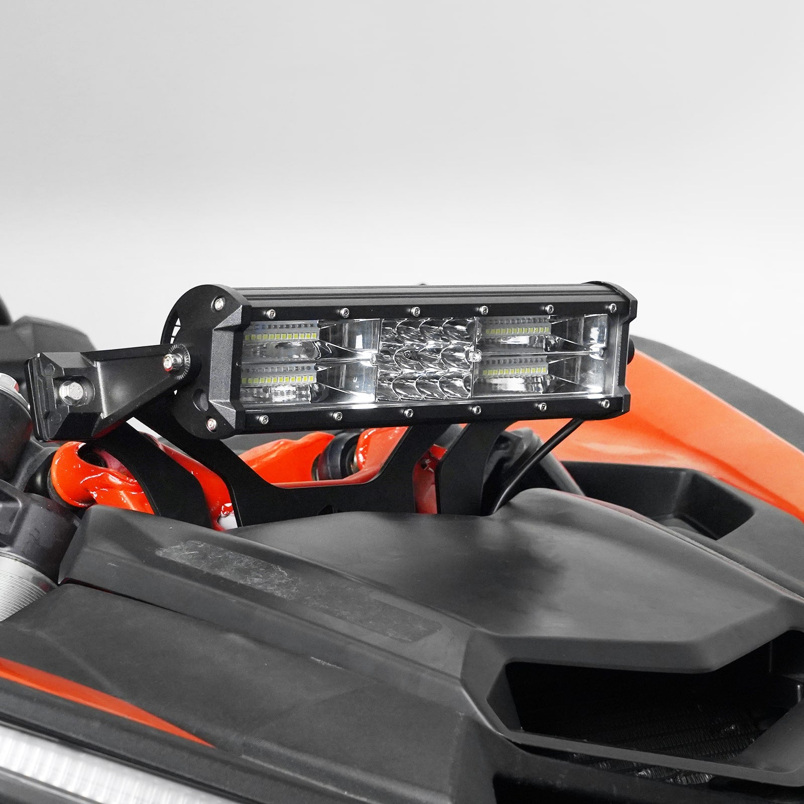 UTV 40W Stoßdämpferhalterung LED-Lichtleiste mit Halterung für Can-Am Maverick X3