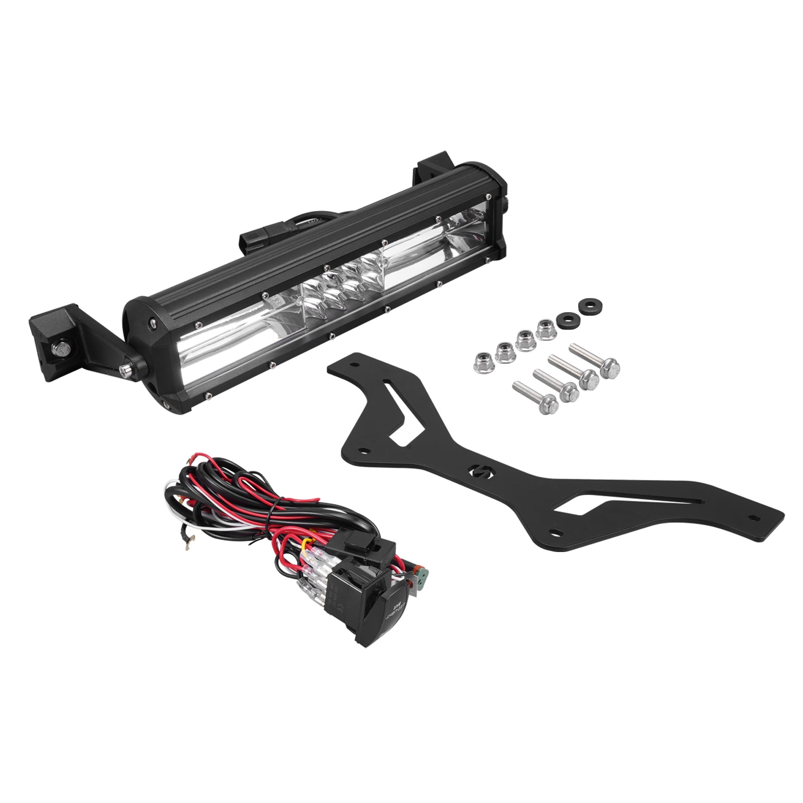UTV 40W Stoßdämpferhalterung LED-Lichtleiste mit Halterung für Can-Am Maverick X3