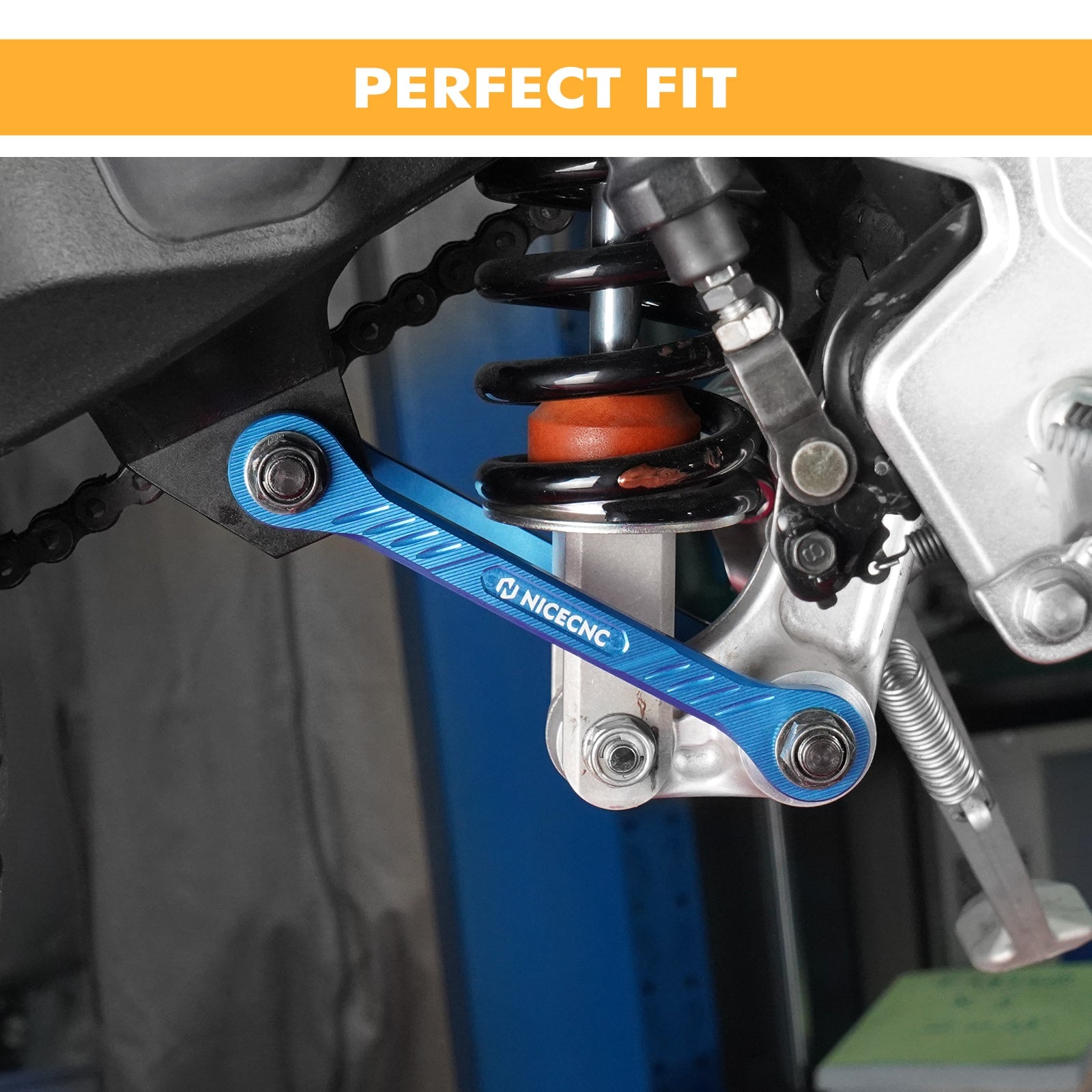 1,5 IN/38 MM Tieferlegungsverbindung Billet Aluminium Für Yamaha Tenere 700 /XTZ700 Tenere 700 2019-2024
