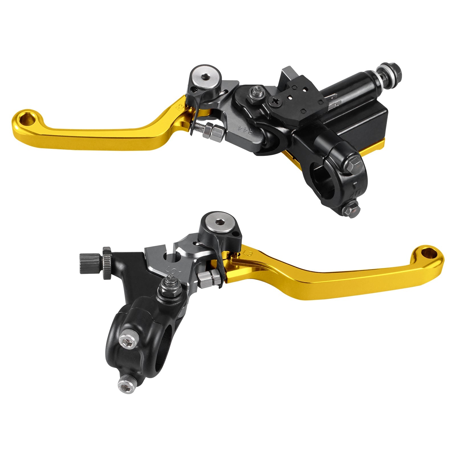 7/8" Hydraulische Bremse & Seilzug-Kupplungshebel-Set Für Suzuki RM RMZ RMX DRZ