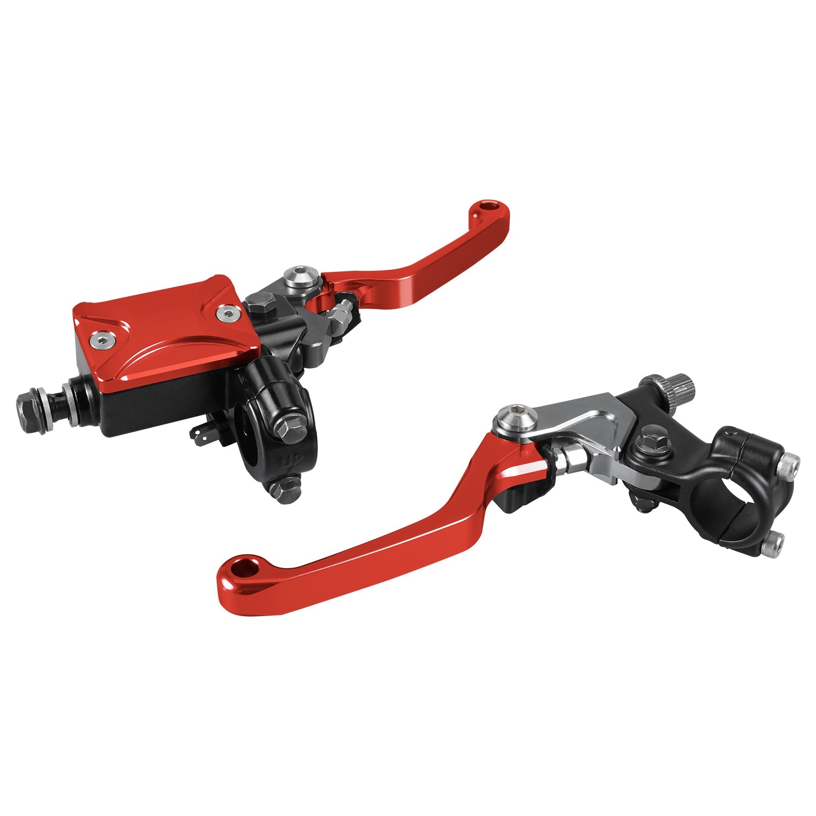 7/8" Hydraulische Bremse & Seilzug-Kupplungshebel-Set Für Suzuki DRZ400 250 Yamaha Honda