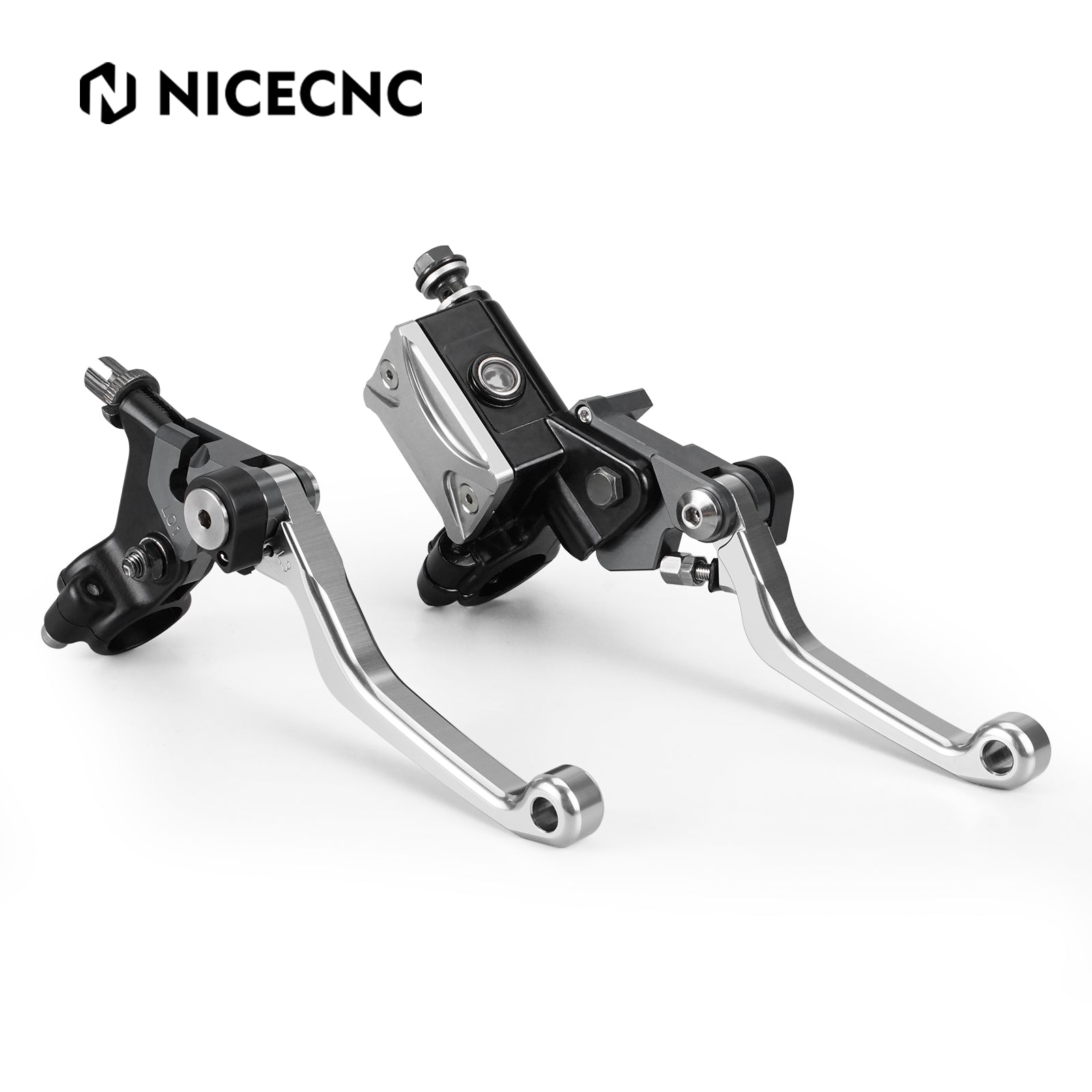 7/8" Hydraulische Bremse & Seilzug-Kupplungshebel-Set Für Suzuki DRZ400 250 Yamaha Honda