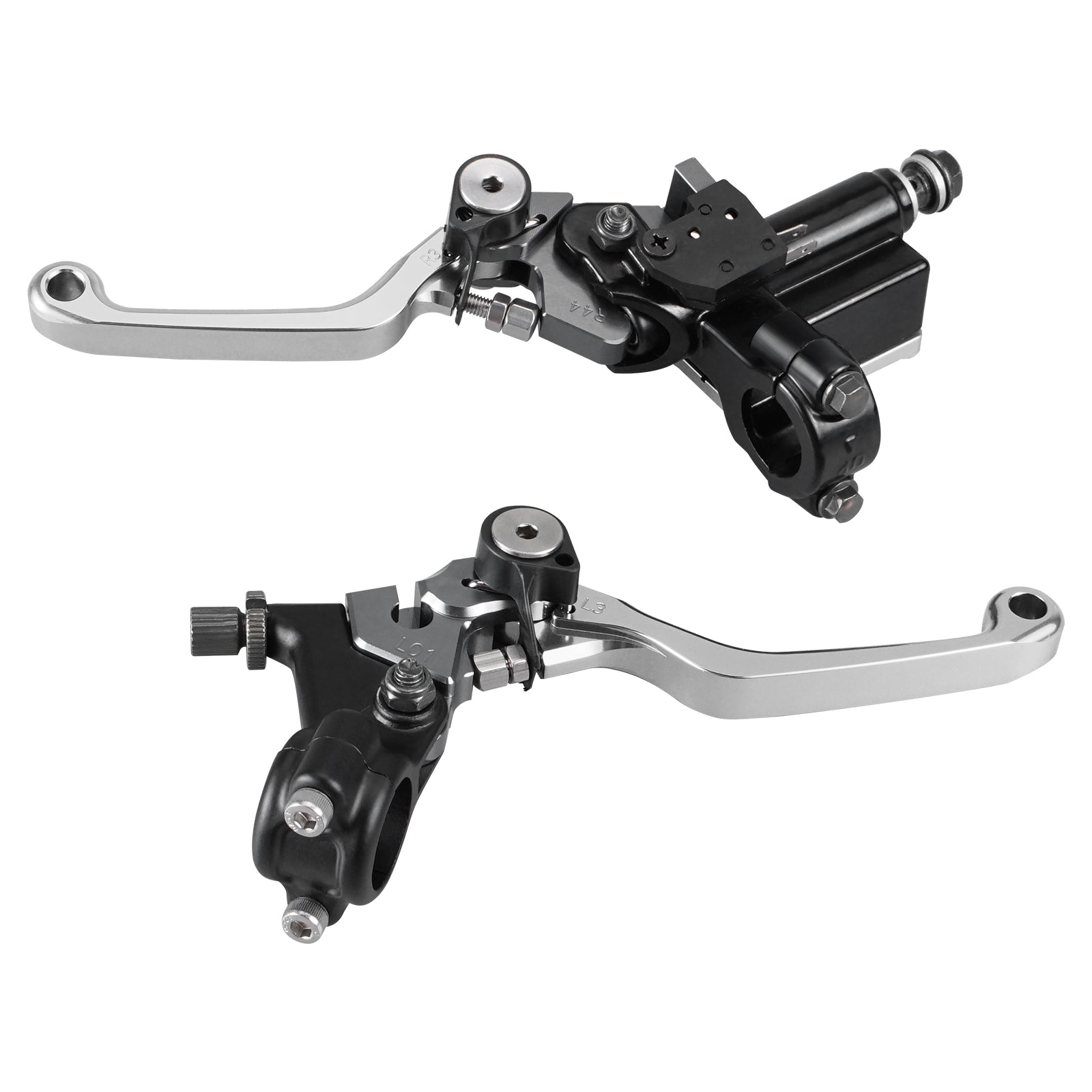 7/8" Hydraulische Bremse & Seilzug-Kupplungshebel-Set Für Suzuki RM RMZ RMX DRZ