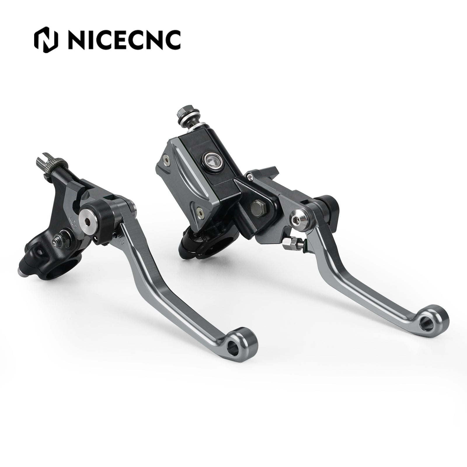 7/8" Hydraulische Bremse & Seilzug-Kupplungshebel-Set Für Suzuki DRZ400 250 Yamaha Honda