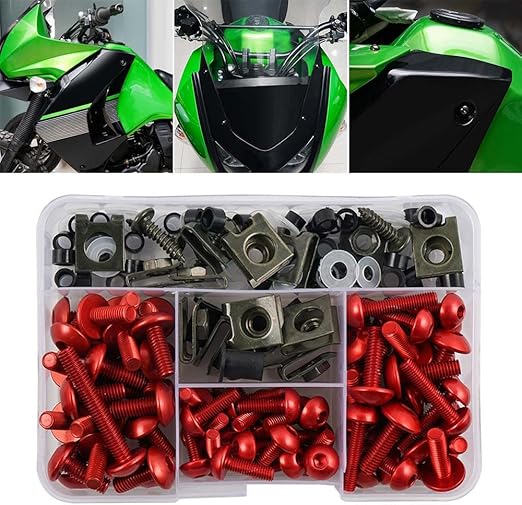177Stück Karosserie-Schrauben Set Für Triumph Daytona 1200 600 675 675R 900 955i