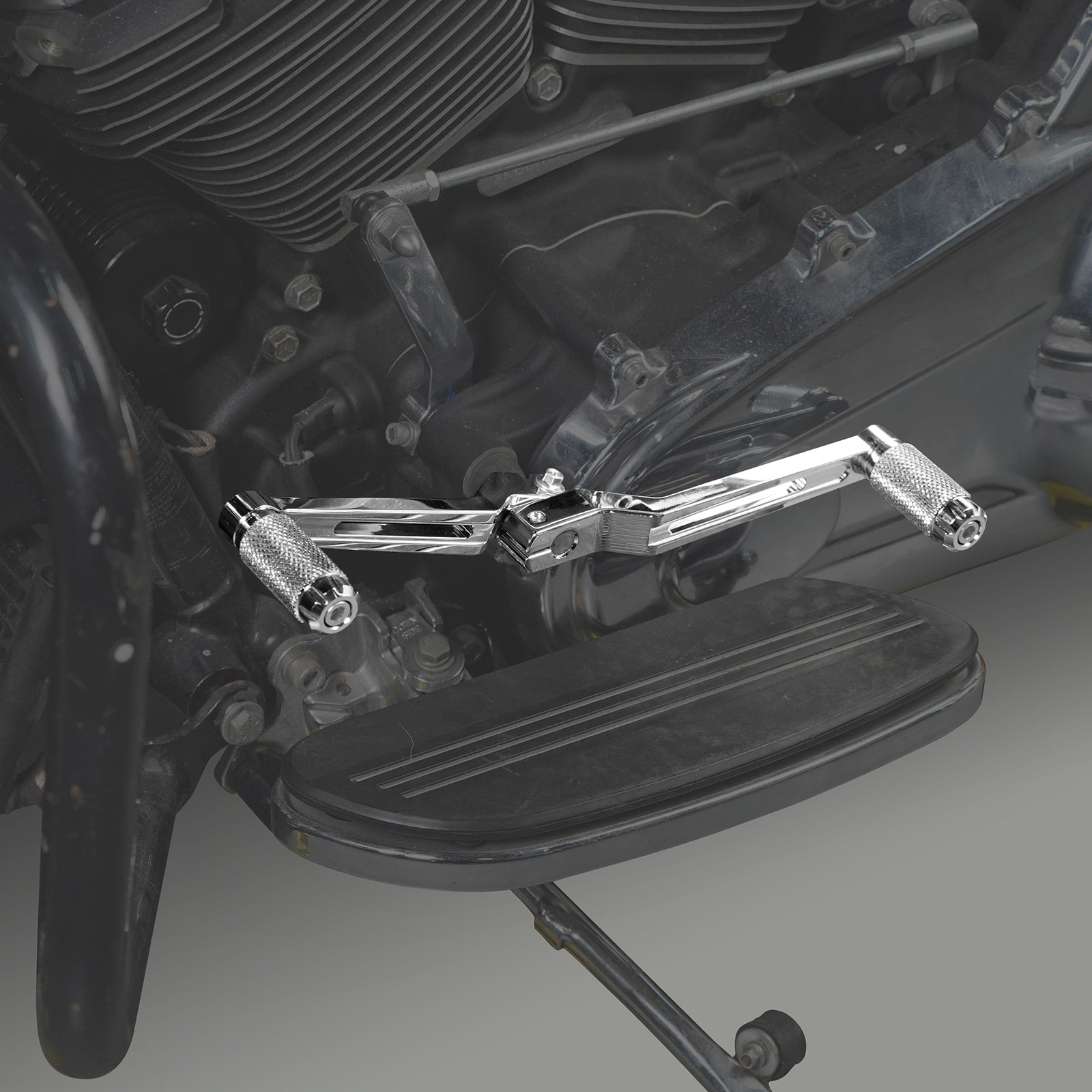 Paar Ferse Kappe Schalthebel Shifter Pegs Für Harley Street Glide FLHX Road King FLHR