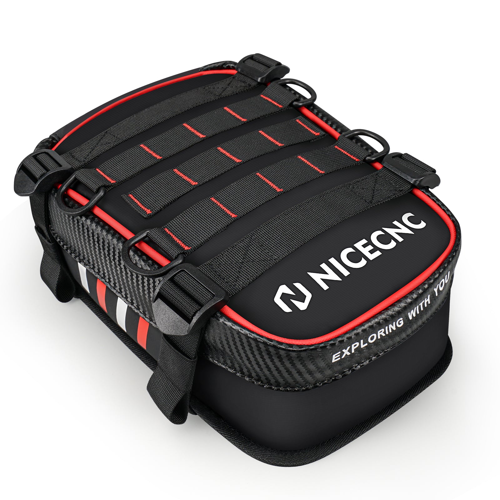 Universal Motorrad Hinten Fender Tasche mit Werkzeug Rolle Tasche Für Dirt Bike Abenteuer Off-road Reiten
