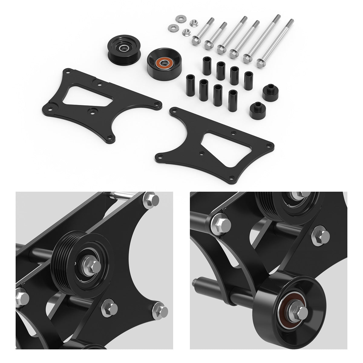 LS Hochmontierte Lichtmaschine, nur Halterung für LS-Austausch für LS-LKW-Motor 4,8 5,3 6,0 6,2 l