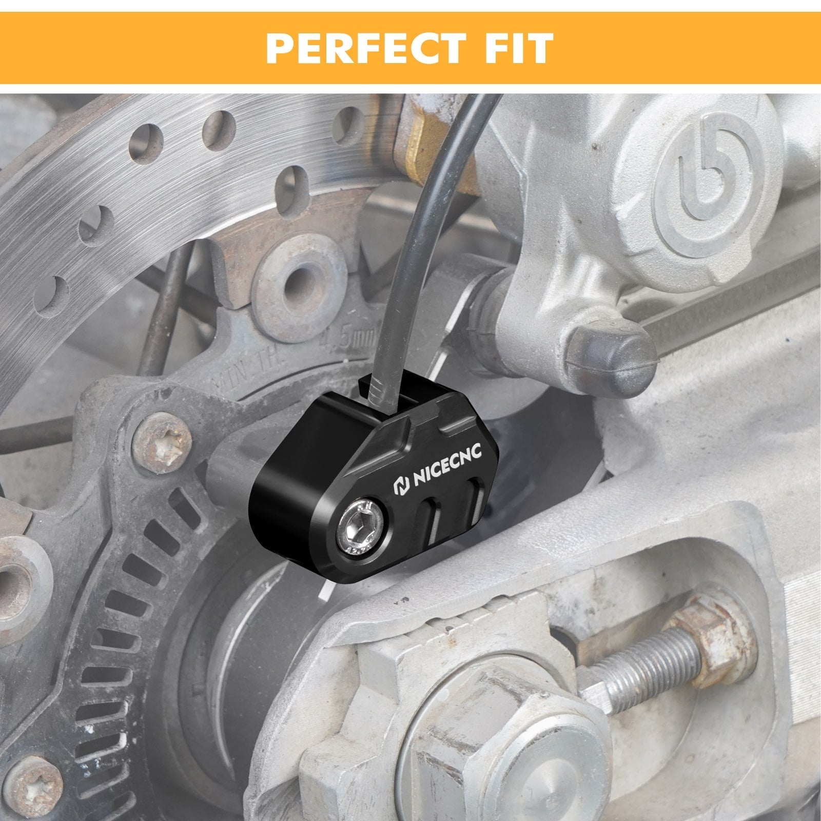 Hinterer ABS-Kabelschutz für Husqvarna 701 Enduro Supermoto 16-25 GAS GAS 700 ES/SM 2022–2025