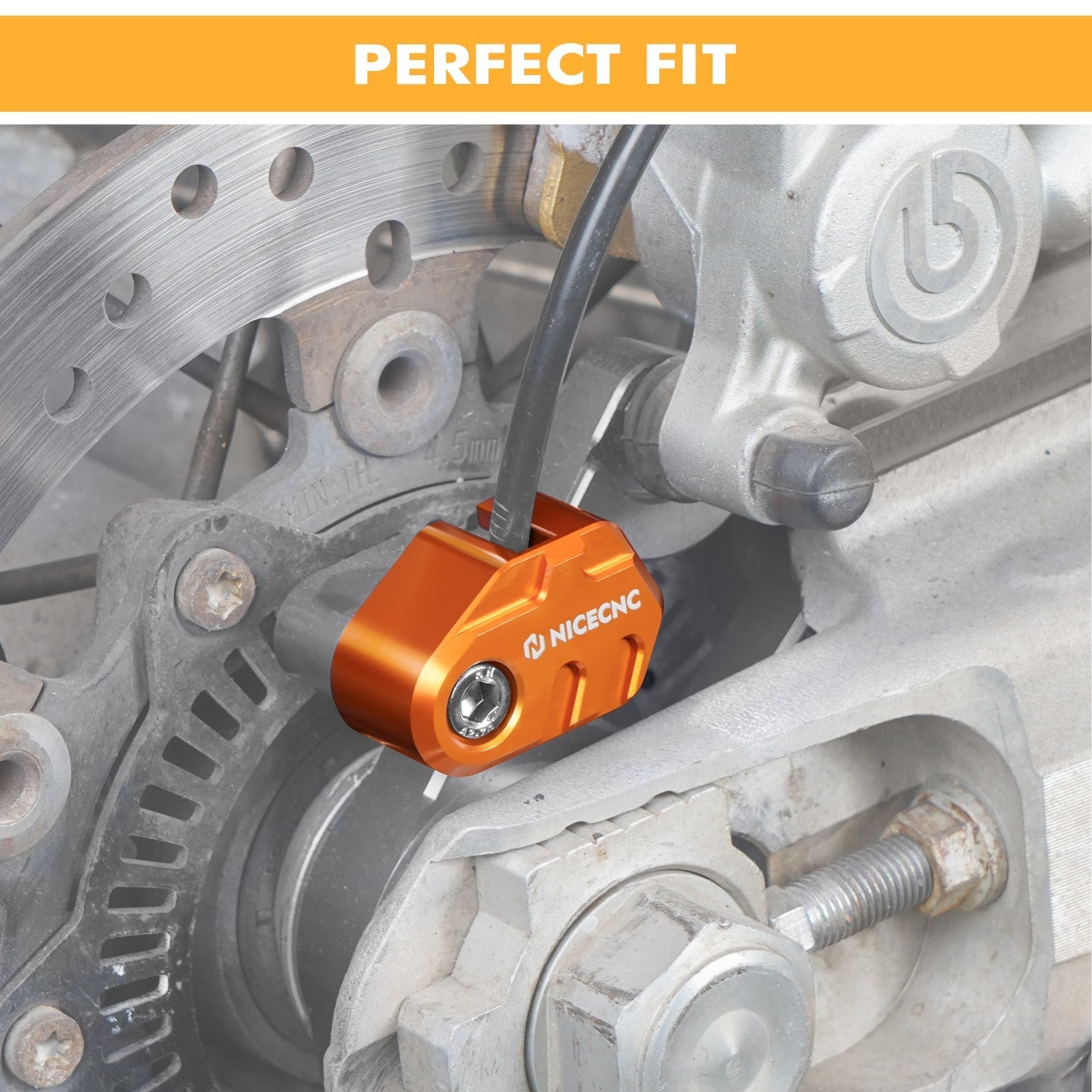 Hinterer ABS-Kabelschutz für Husqvarna 701 Enduro Supermoto 16-25 GAS GAS 700 ES/SM 2022–2025