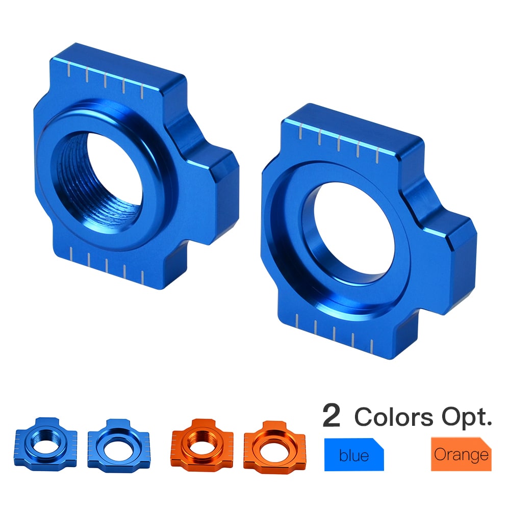 Achsblöcke Axle Blocks Kettenspanner für KTM 690/990 Husqvarna 701