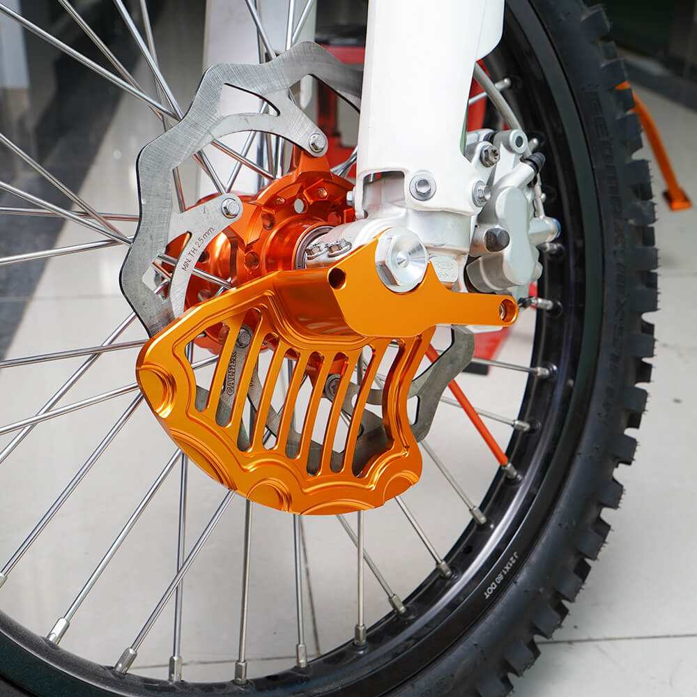 Vorderer Bremsscheibenschutz für KTM 350 EXC-F/XCF-W 2012